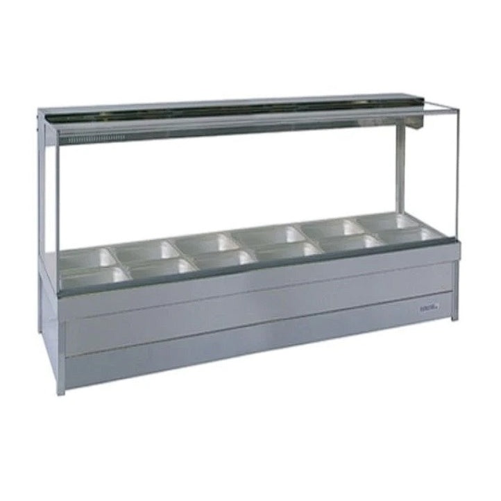 Roband S26 Square Glass Hot Food Display Bar Mattys