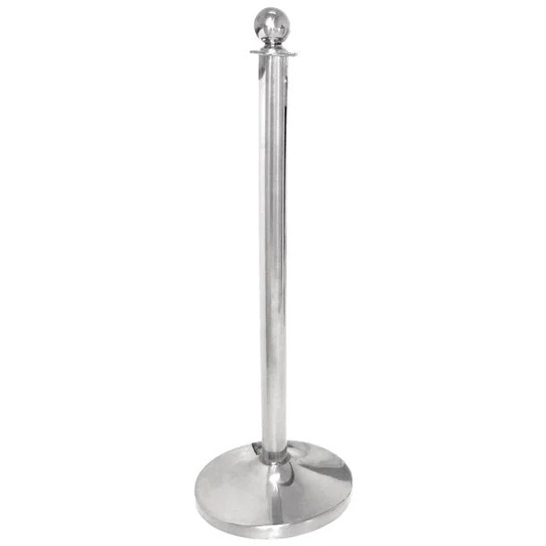 Bolero Stainless Steel Ball Top Barrier Post S651 Mattys