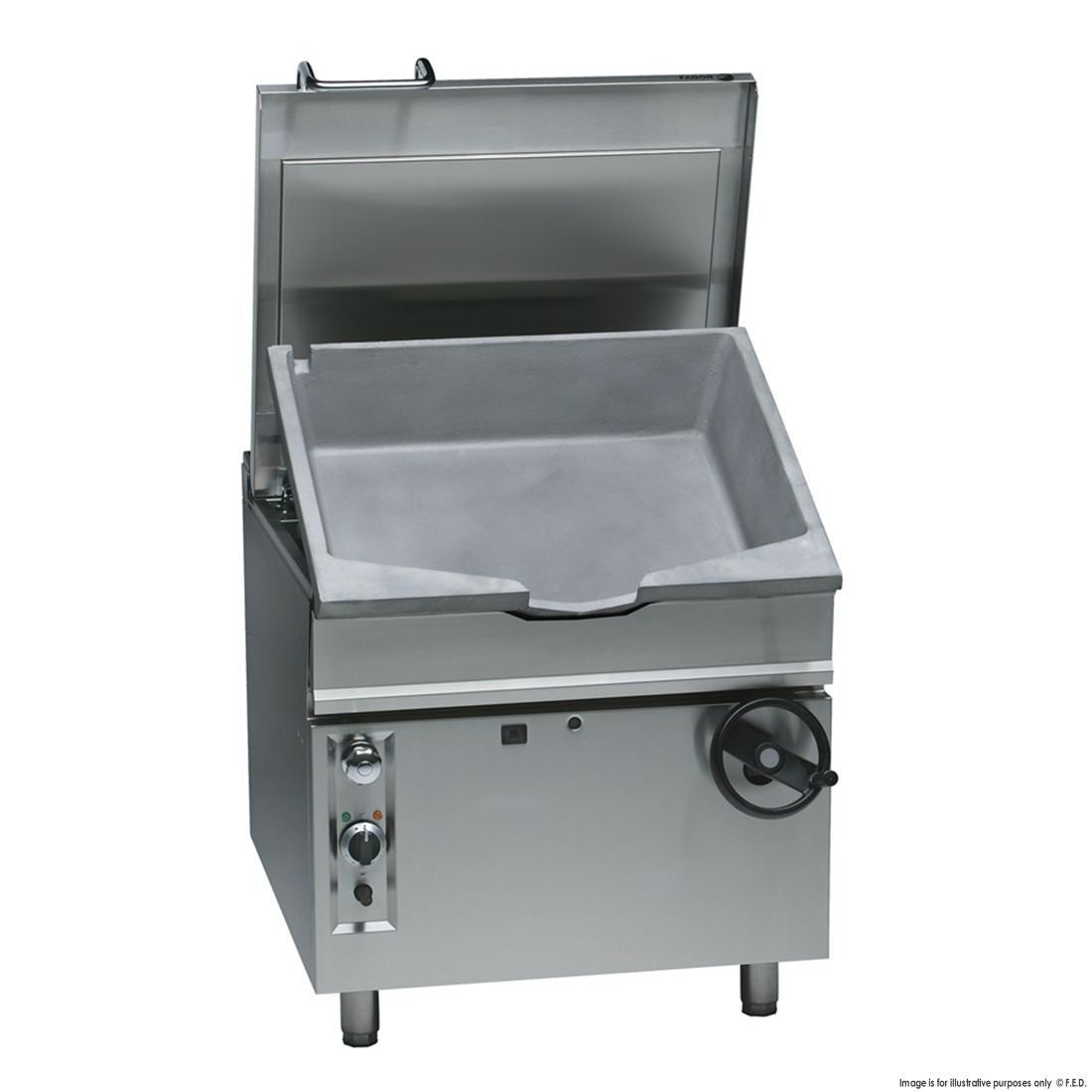 Fagor 900 series NG 80 litre crank tilting bratt pan SBG9-10I Mattys