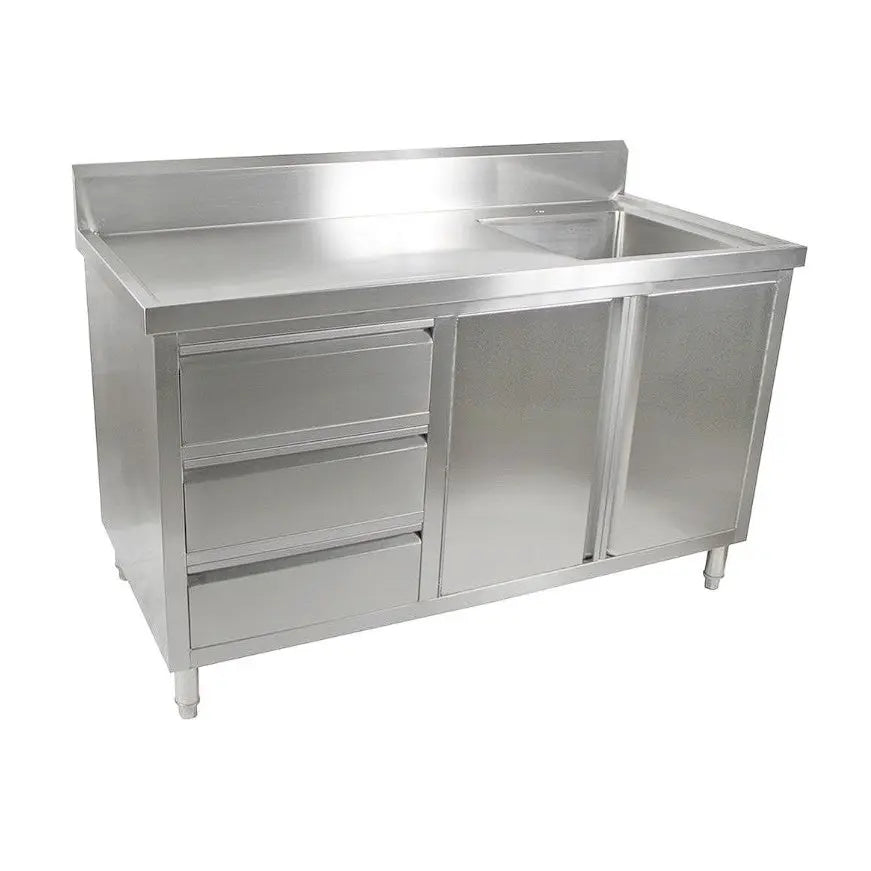 Benches F.E.D. Modular Systems Cabinet with Right Sink SC61500RH Mattys