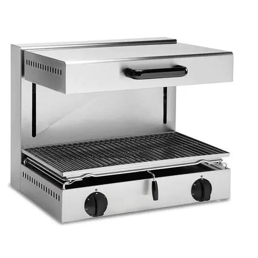 Benchtop Baron Adjustable Height Electric Salamander Grill With 600 x 350 mm Cooking Surface - SE60/0CB Mattys