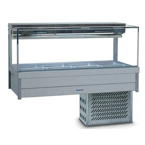 Roband SFX24RD Square Glass Cold Food Bar Mattys