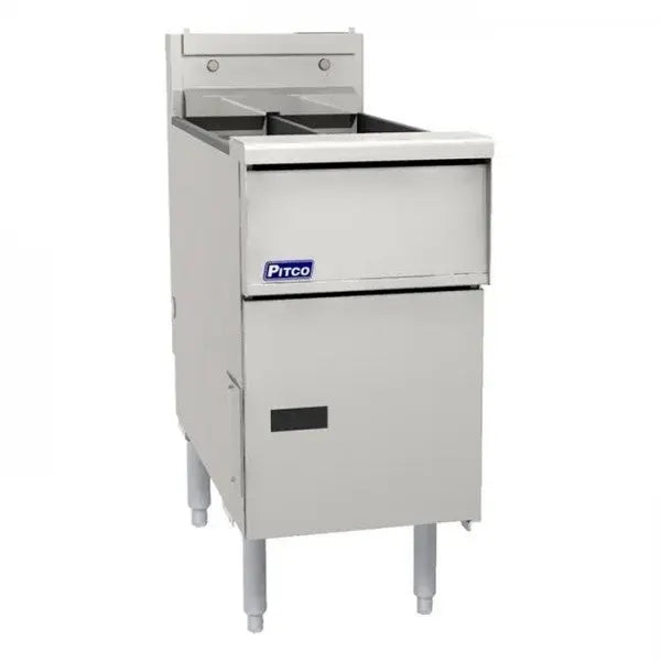 Pitco SG14TS-FR Single Gas Fryer Bank w/ Filter Ready Mattys