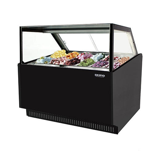 Skipio SGC-1200F 12 Flavours Gelato Display (1195mm Wide) Mattys