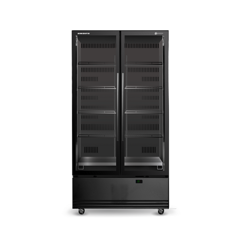 SKOPE ActiveCore SKB 2 Door Upright Display or Storage Fridge SKB900N-A-B - Black SKOPE
