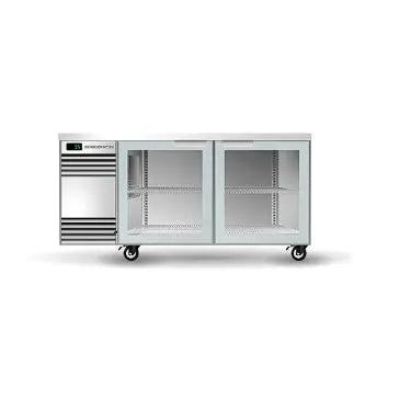 Skope Backbar N 2 Glass Swing Door SlimLine Fridge - SL.2.GSW Mattys