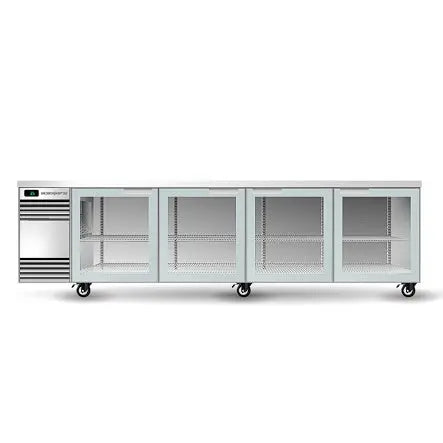 Skope BackBar N 4 Glass Swing Door SlimLine Fridge - SL.4.GSW Mattys