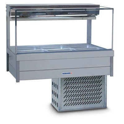 Roband SRX23RD Square Glass Cold Food Bar Mattys