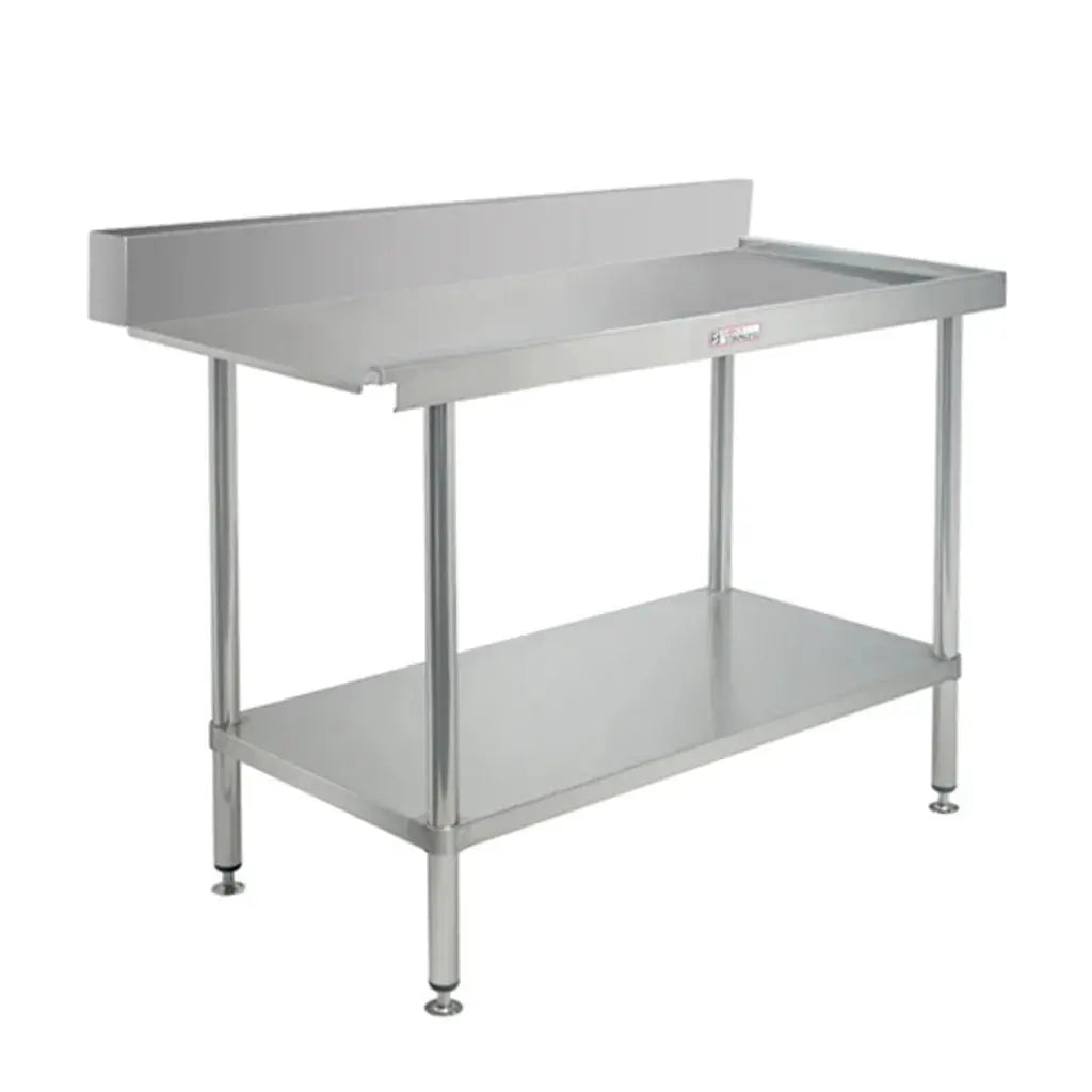 Benches Simply Stainless Right Handed Dishwasher Outlet Bench (600 Series) - 1500mm - SS07.1500R Simply Stainless