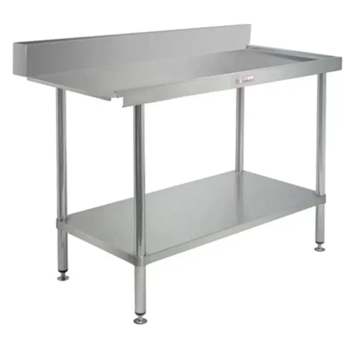 Benches Simply Stainless Right Hand Dishwasher Outlet Bench (700 Series) - 1500mm - SS07.7.1500R Simply Stainless