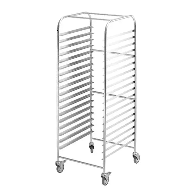 Stainless Steel & Shelving Simply Stainless Mobile Gastronorm Rack Trolley - Low Height - SS16.1/1.LH Simply Stainless