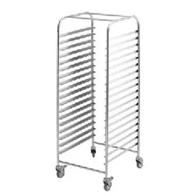 Benches Simply Stainless Mobile Bakery Trolley - Suits 400mm Wide Trays - SS16.BT Simply Stainless