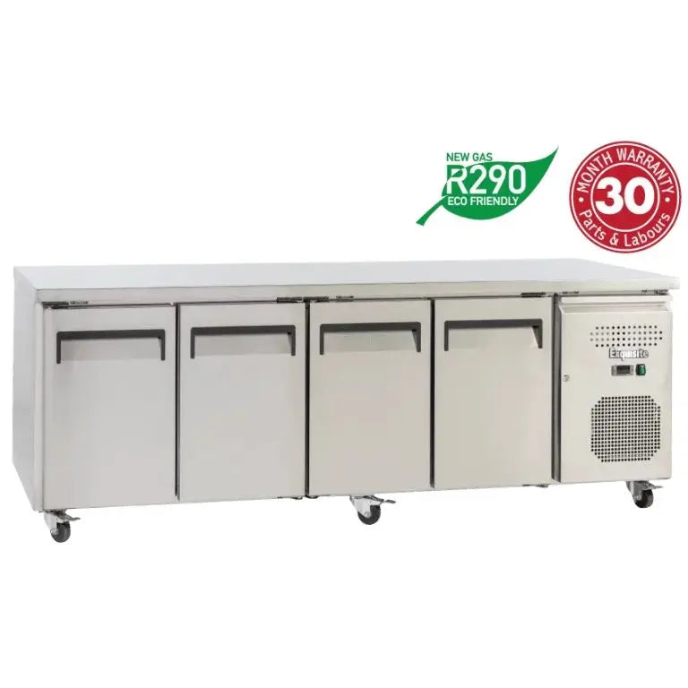 Refrigeration EXQUISITE Snack Size Under Bench Chiller - Solid Doors - SSC550H Mattys