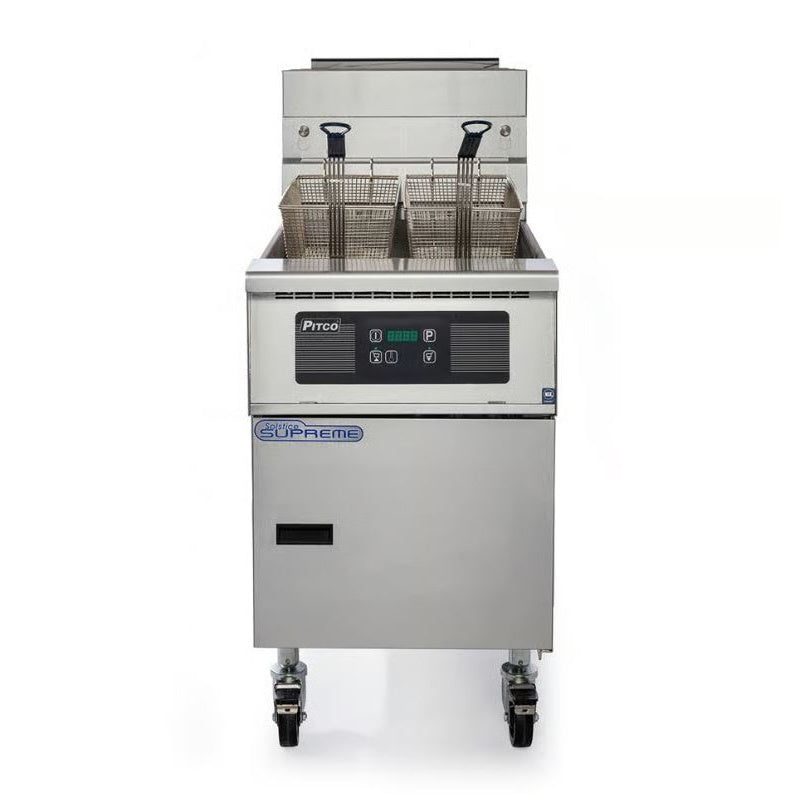 Pitco Solstice SSH75-C-FR Supreme Fryers Computer Controlled and Filter Ready Mattys
