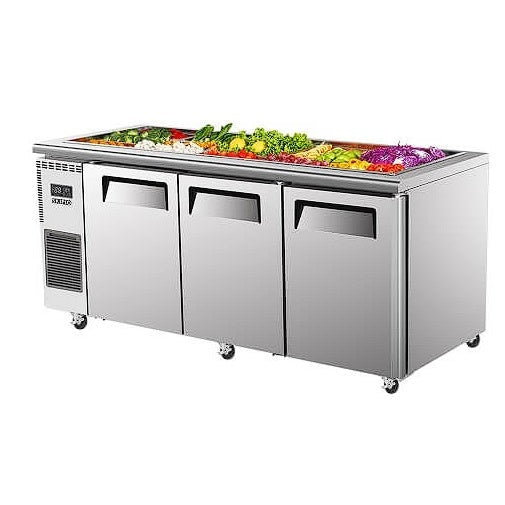Skipio Salad Side Prep Table Buffet 568L - SSR18-3 Mattys