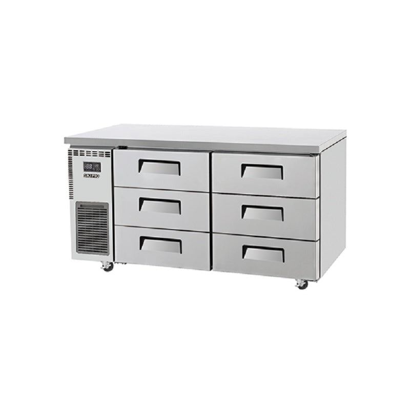 Skipio SUF15-3D-6 Underbench Drawer Freezer - 395L Mattys