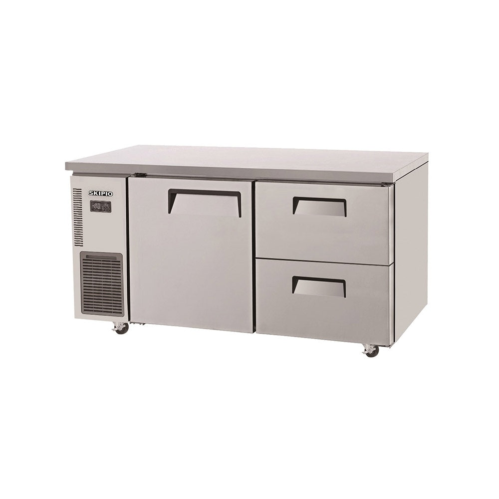 SUR15-2D-2 Skipio Under Counter 2 Drawers Fridge Mattys
