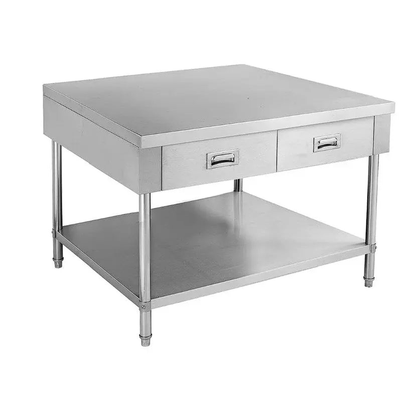 Benches F.E.D. Modular systems Work bench with 2 Drawers and Undershelf SWBD70900 Mattys