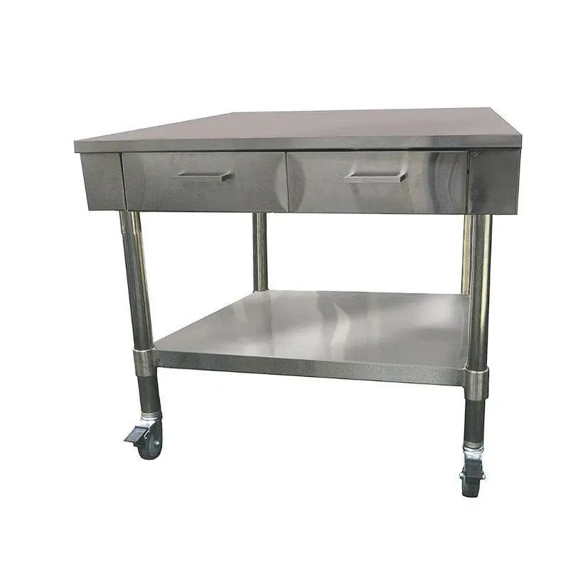 Benches F.E.D. Modular Systems Work bench with 2 drawers and undershelf SWBD72 Mattys