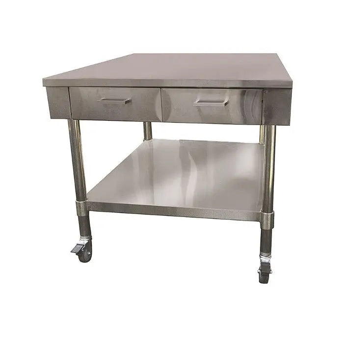 Benches F.E.D. Modular Systems Work Bench with 2 Drawers and Under Shelf SWBD82 Mattys