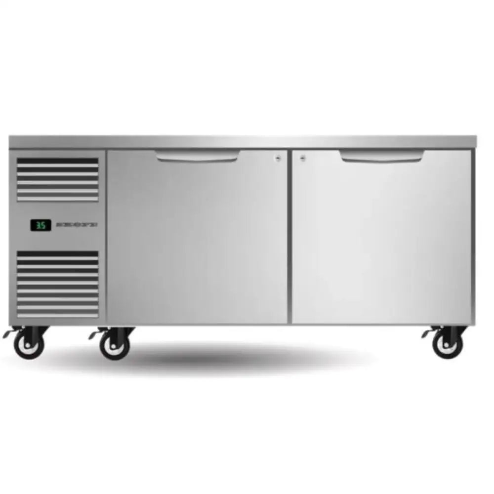SKOPE ProSpec 2 Bay GN 2/1 Underbench Storage Fridge PG21.UBR.2.SD