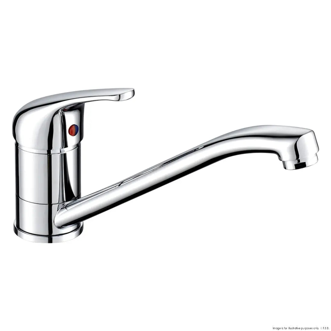 Dishwashing F.E.D-T20154 Sunmixer Deck Mounted Faucet with Handle - T20154 Mattys
