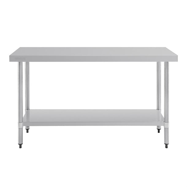 Shelving Vogue Stainless Steel Prep Table 1500mm - T377 Vogue