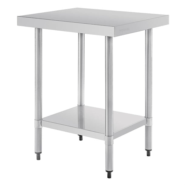 Shelving Vogue Stainless Steel Prep Table 600mm - T389 Vogue