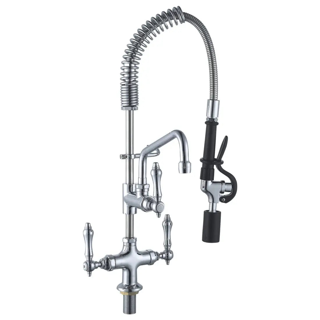 Dishwashing F.E.D Sunmixer Pre Rinse Unit with Add-on Faucet and 152mm Swing Nozzle - T98001MN-2C Mattys