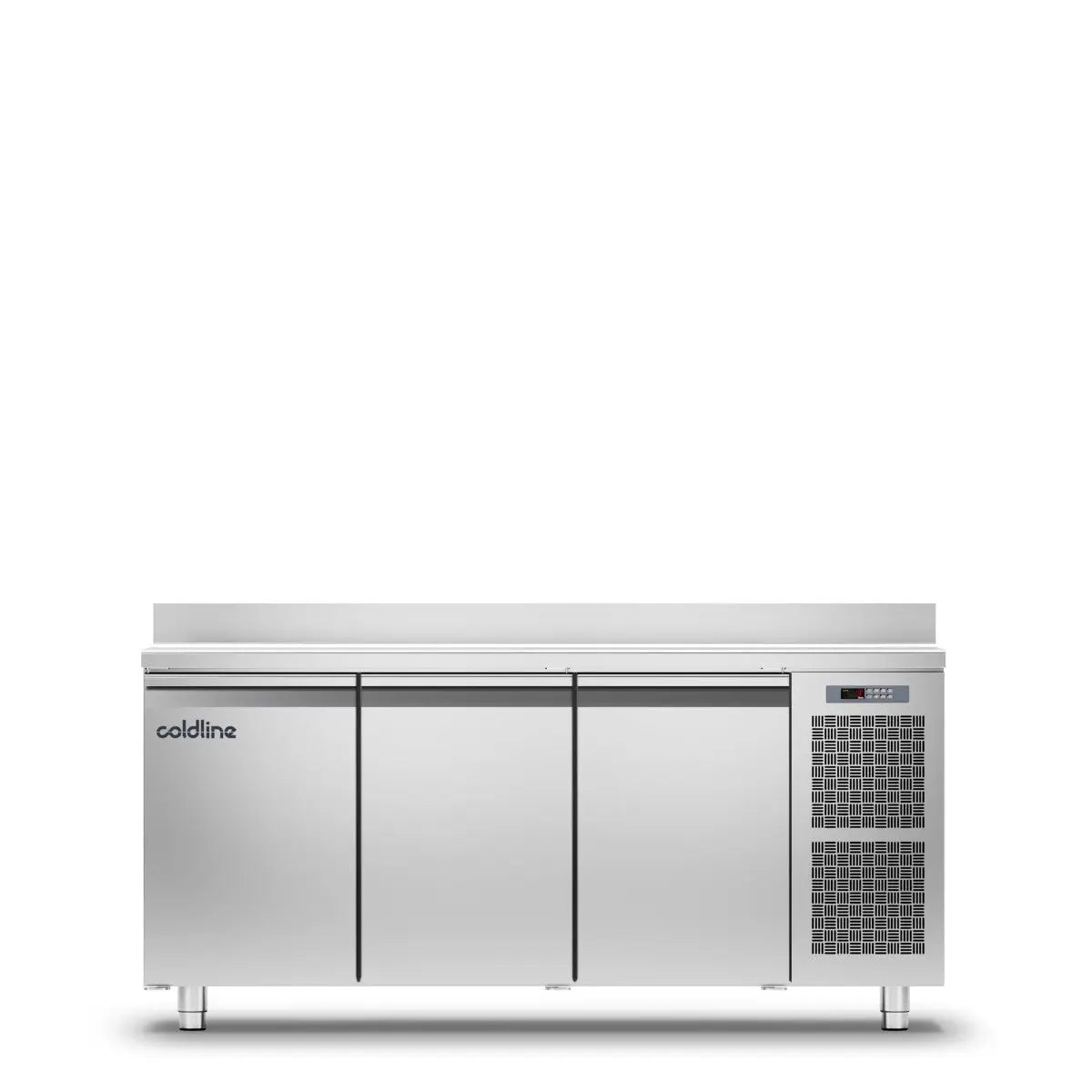 Coldline TA17/1M MASTER 3 Doors Counter - Top with Splashback Mattys