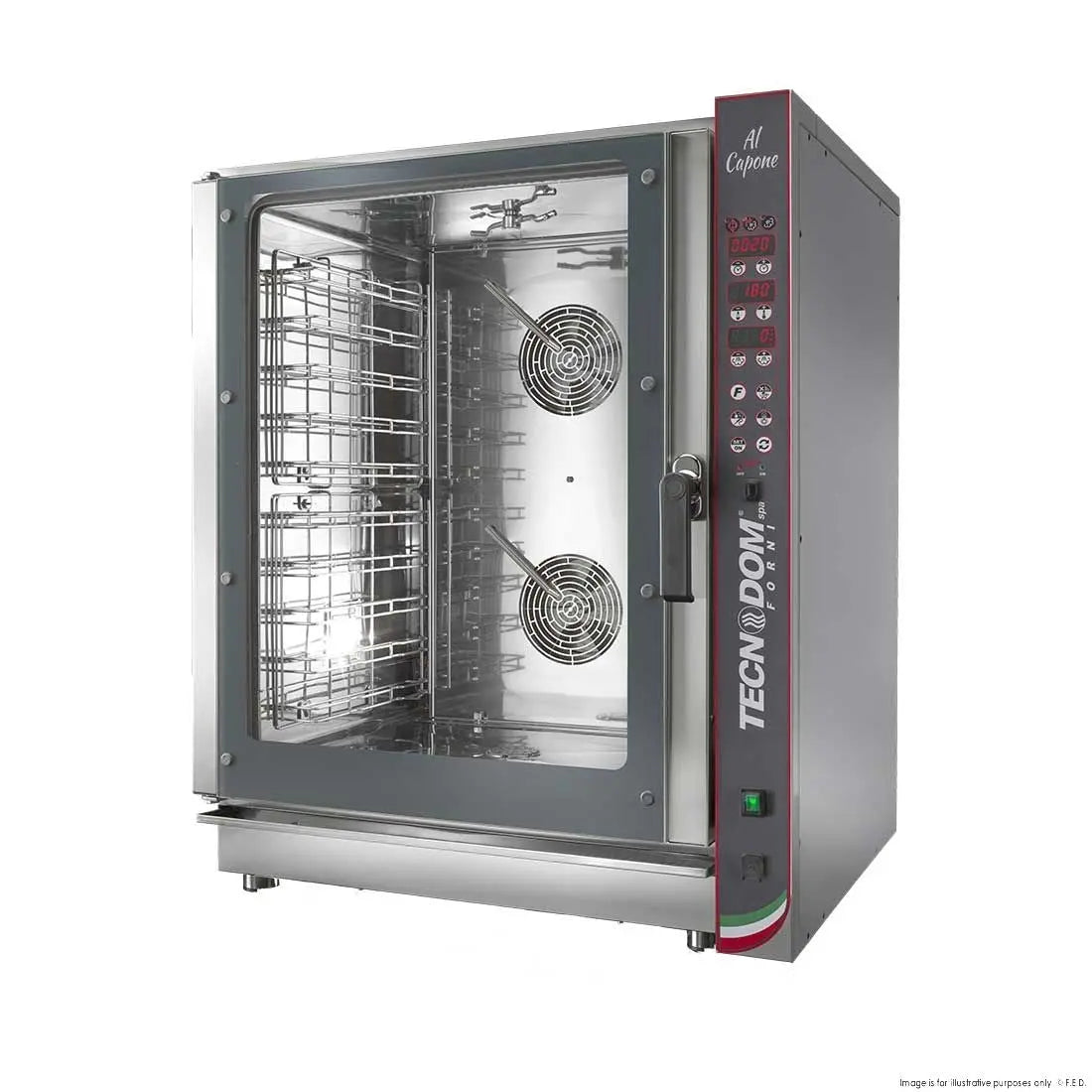 F.E.D. TDC-10VH TECNODOM by FHE 10 Tray Combi Oven Mattys