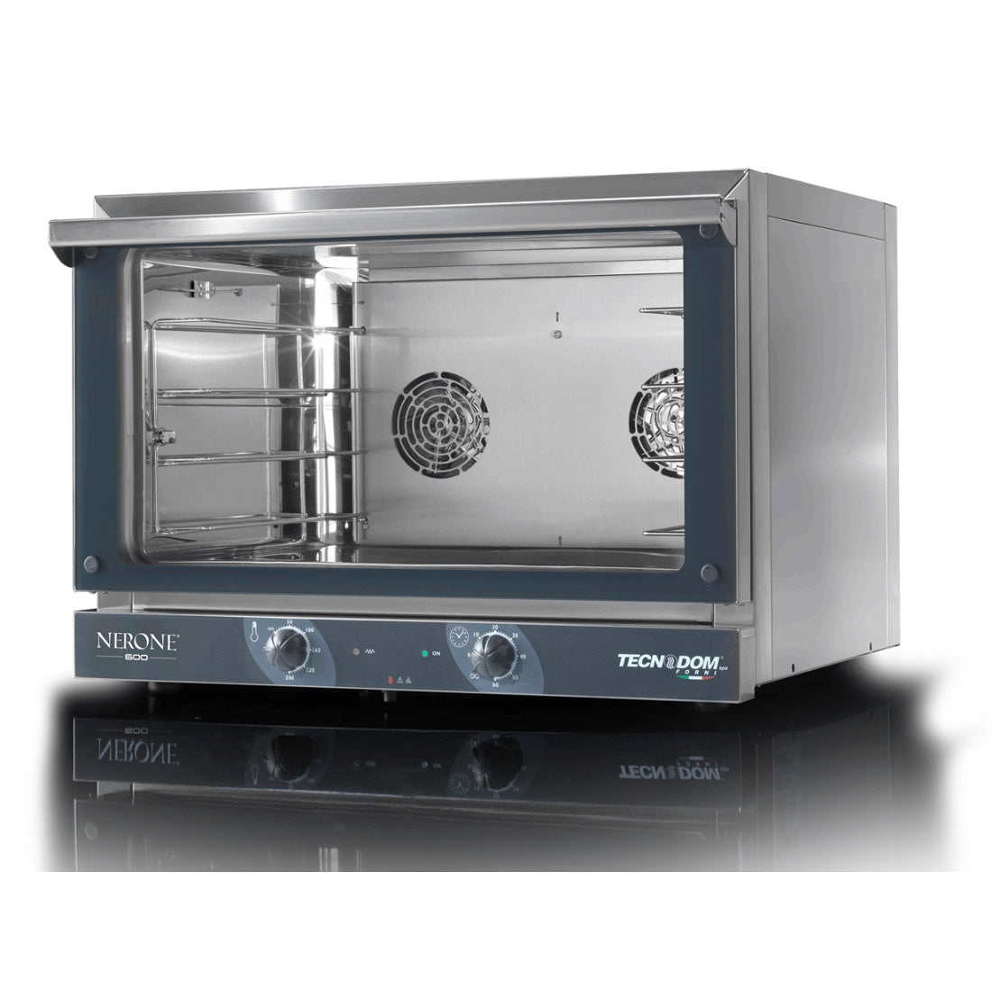 Tecnodom Nerone EKO 600x400 Tray Convection Oven - TDE-4B Tecnodom