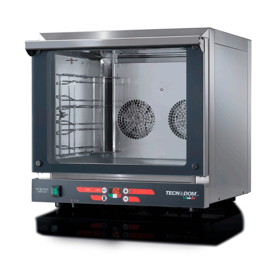 Tecnodom Nerone EKO Digital 435x350 Tray Convection Oven - TDE-4CD/15 Tecnodom