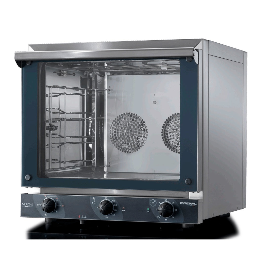 Tecnodom Nerone EKO 435x350 Tray Convection Oven with Grill - TDE-4CG Tecnodom