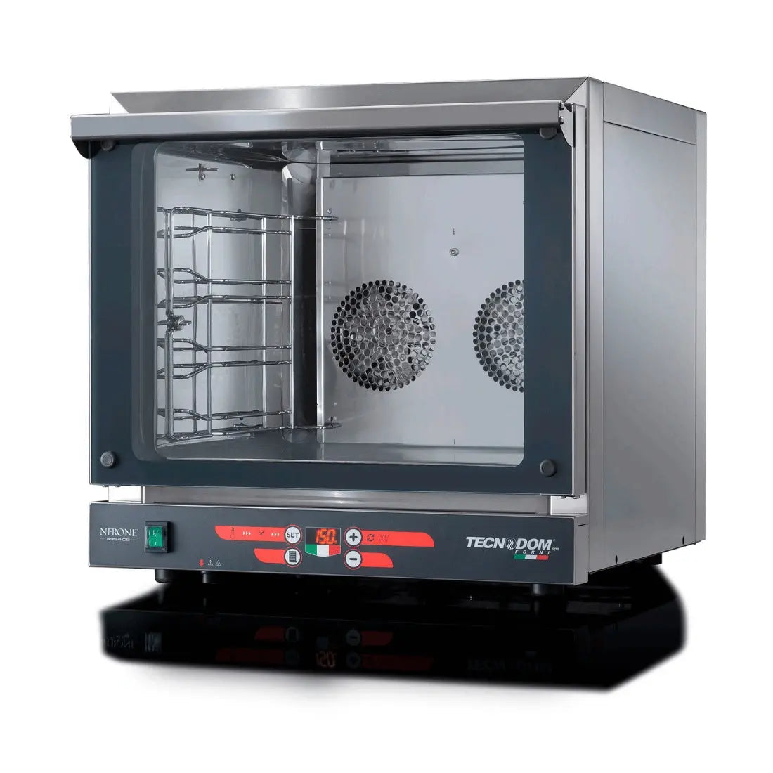 F.E.D Tecnodom -TDE-4CD 4x435x350 Tray Digital Convection Oven Mattys