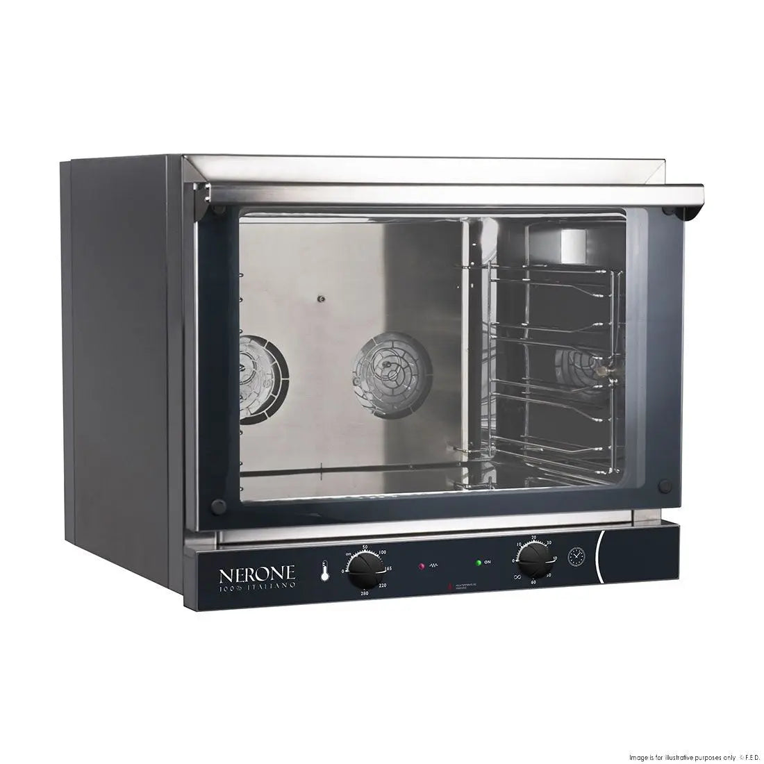 F.E.D. TDE-4CGN TECNODOM by FHE 4x1/1GN Tray Convection Oven Mattys