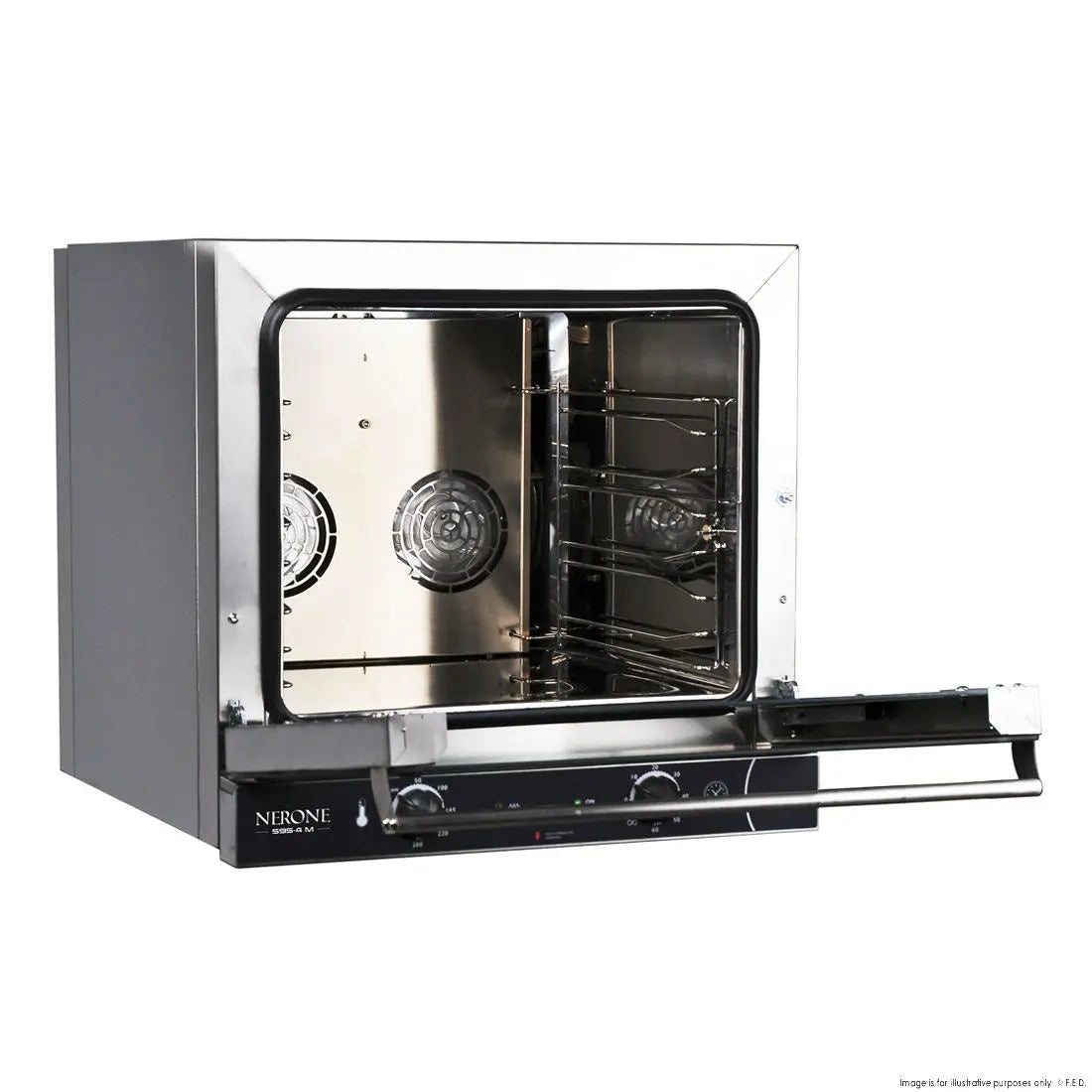 F.E.D. TDE-4C TECNODOM by FHE 4x435x350 Tray Convection Oven Mattys