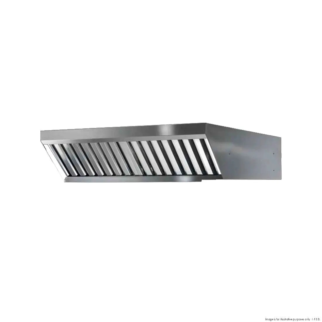 F.E.D. TECNODOM BY FHE TD-FECL Steamless Canopy for TDC Tecnodom Oven Range Mattys