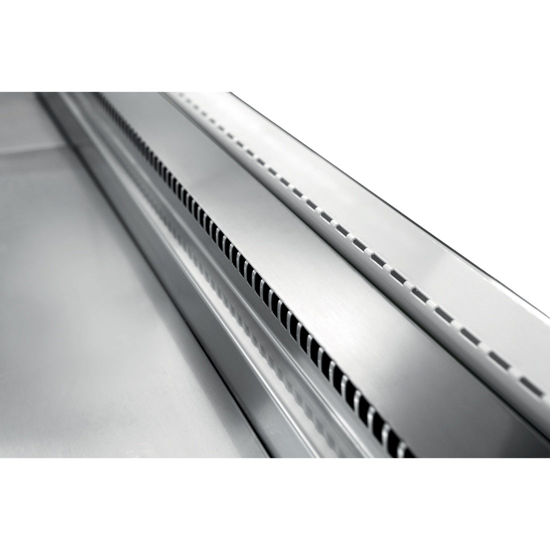 Tecnodom Serie MR9.5 2000mm Wide Deli Display with Storage and Castors - TDMR-0920 Tecnodom