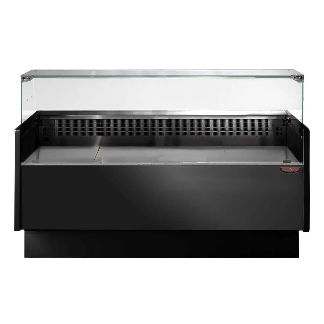 Deli Displays F.E.D Tecnodom -TDMR-0815B Serie MR80 Black 1520mm Wide Deli Display with Storage and Castors - TDMR-0815B Mattys
