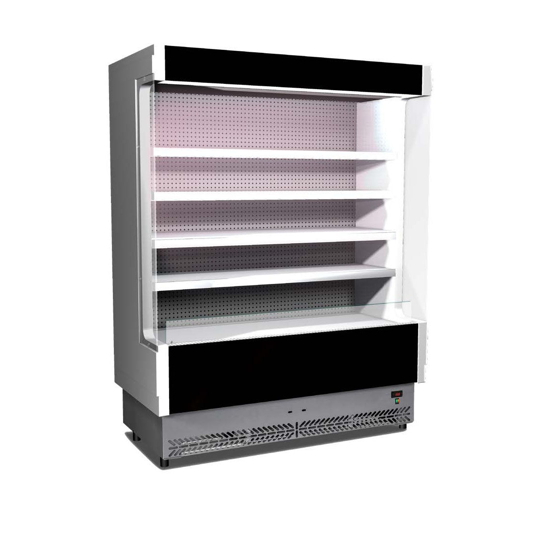 Tecnodom Open Chiller with 4 Shelves TDV80-CA-125 Tecnodom