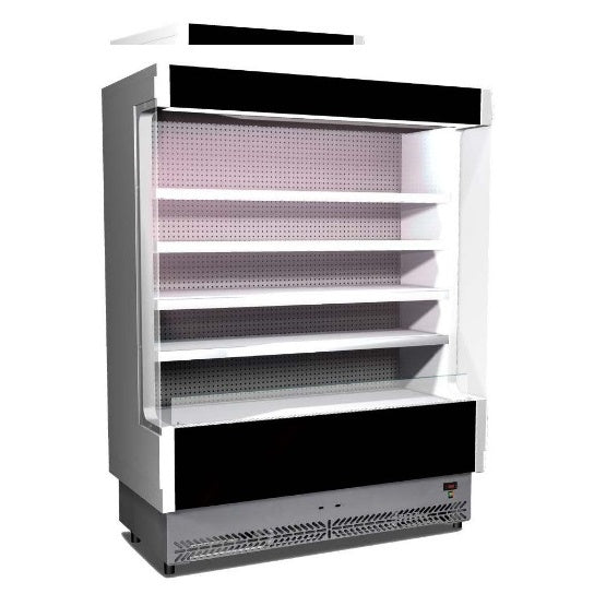 F.E.D Tecnodom- TDVC80-CA-150 Open Chiller with 4 Shelves Mattys