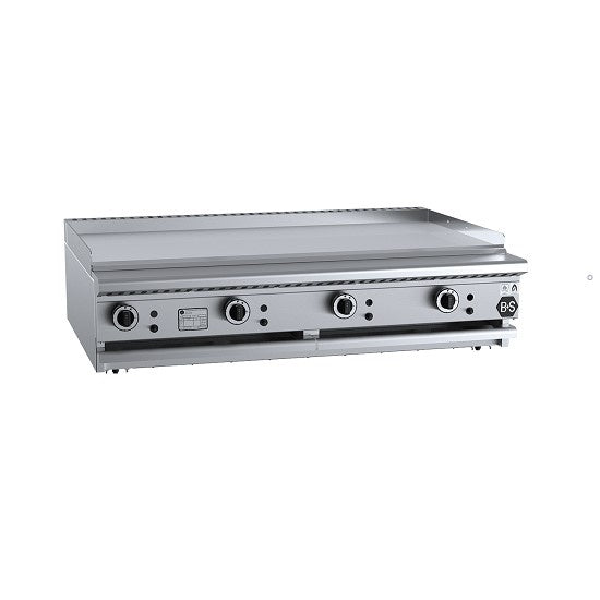 B+S Black TEP-12BM Gas Teppanyaki Hotplate 1200mm Bench Mounted Mattys