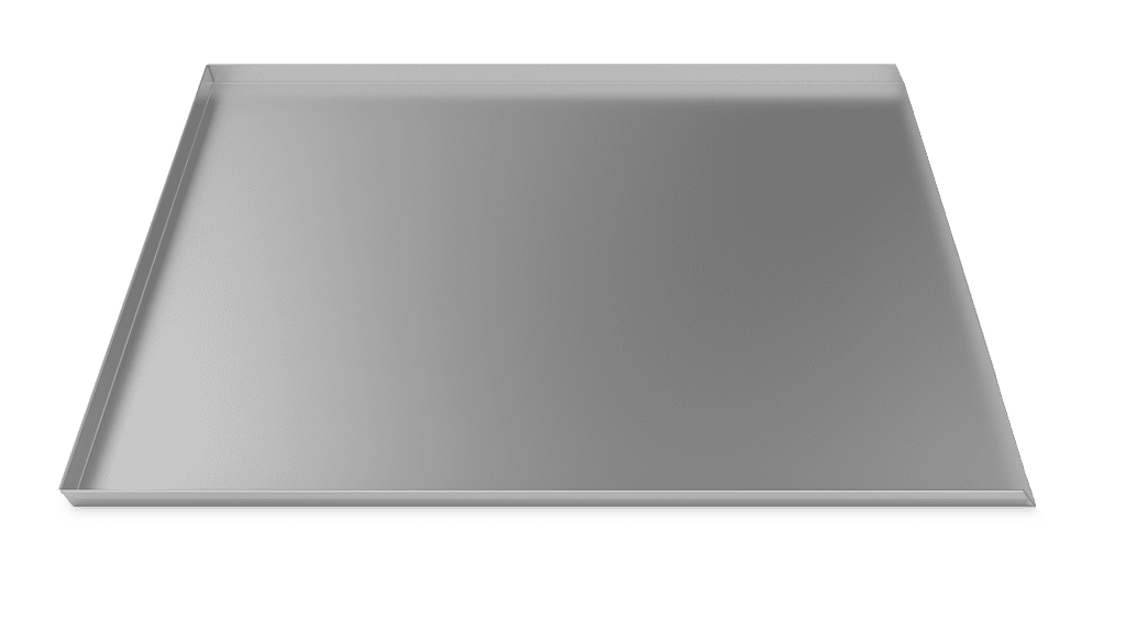 UNOX 3 SIDED ALUMINIUM PAN (TG403) β an oven tray or grid accessory for commercial ovens, supplied by Matty's.