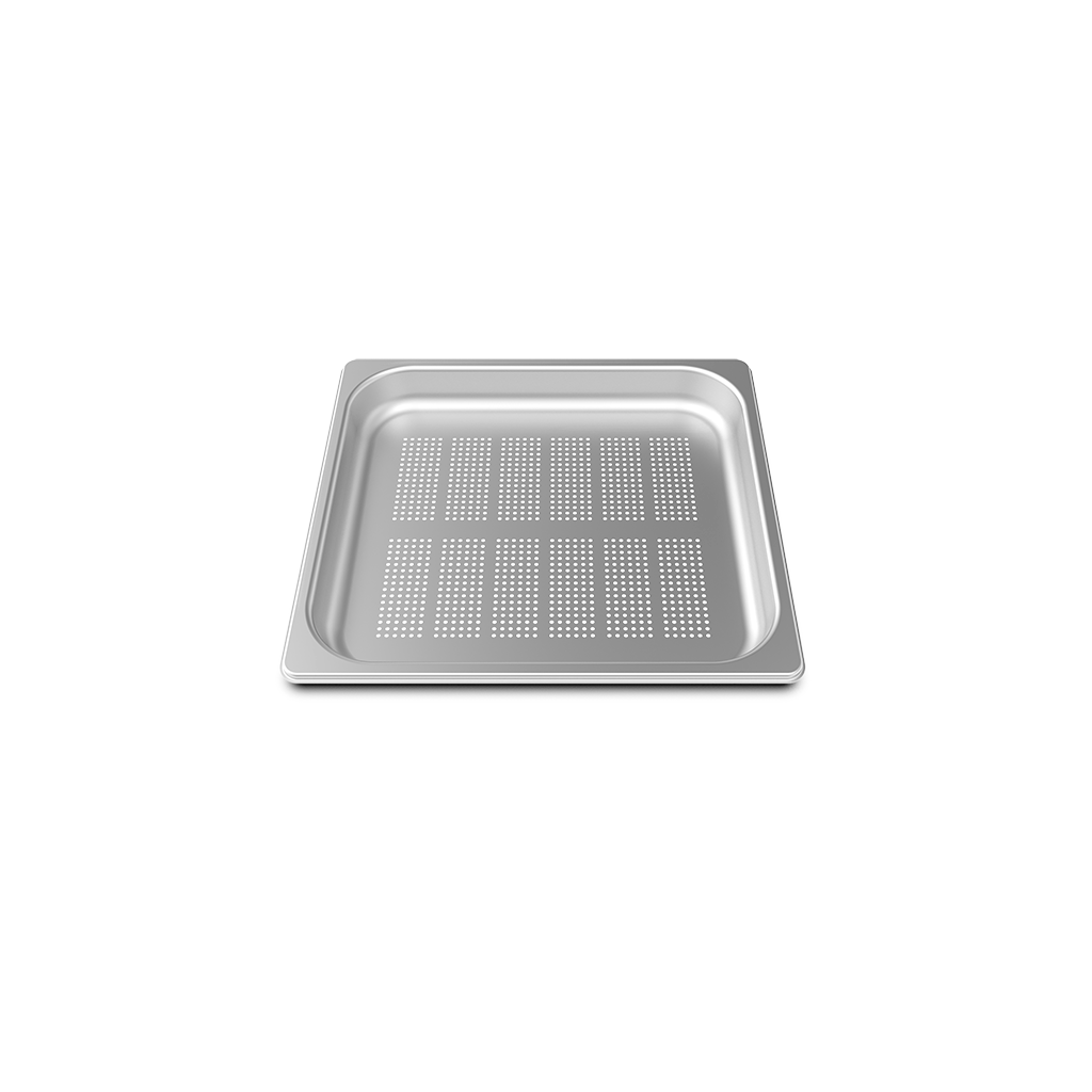 UNOX Perforated Stainless Steel Pan (TG710) β an oven tray or grid accessory for commercial ovens, supplied by Matty's.