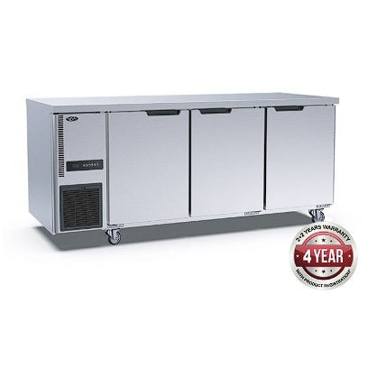 F.E.D. Thermaster TL1800TN-3D Stainless Steel Triple Door Workbench Fridge Mattys