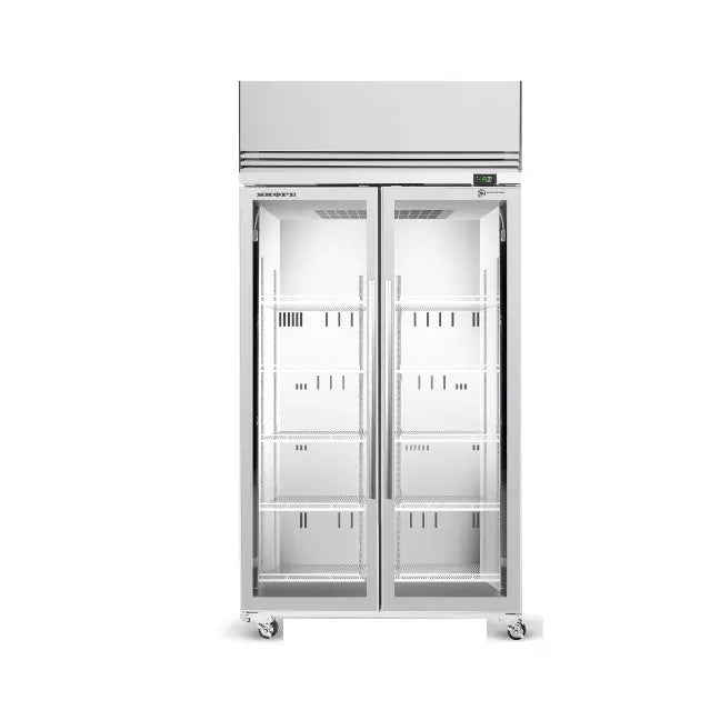 Skope TMF1000N-A 2 Glass Door Upright Display or Storage Freezer Mattys