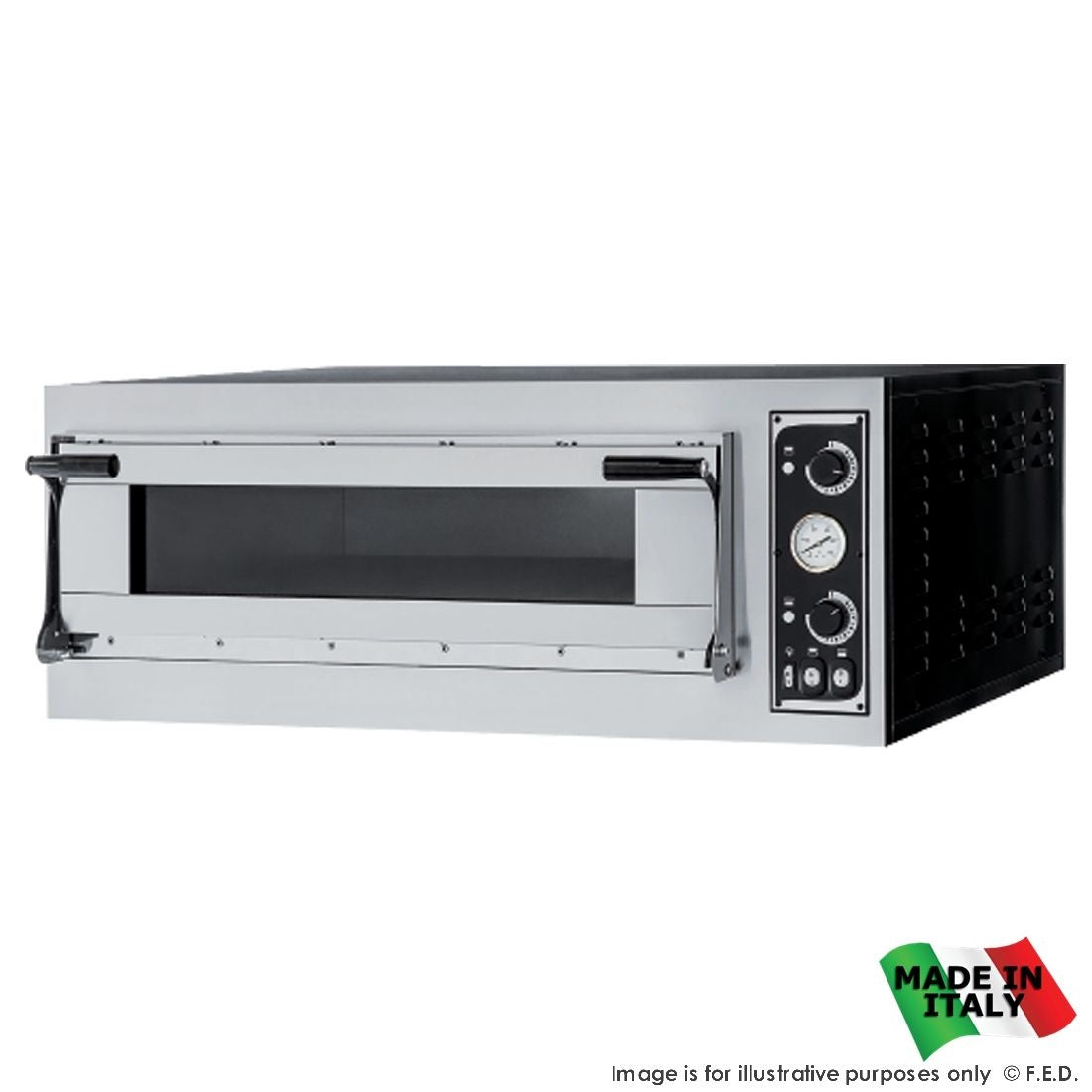F.E.D. BakerMax TP-2-1 Prisma Food Pizza Ovens Single Deck 4 x 40cm Mattys