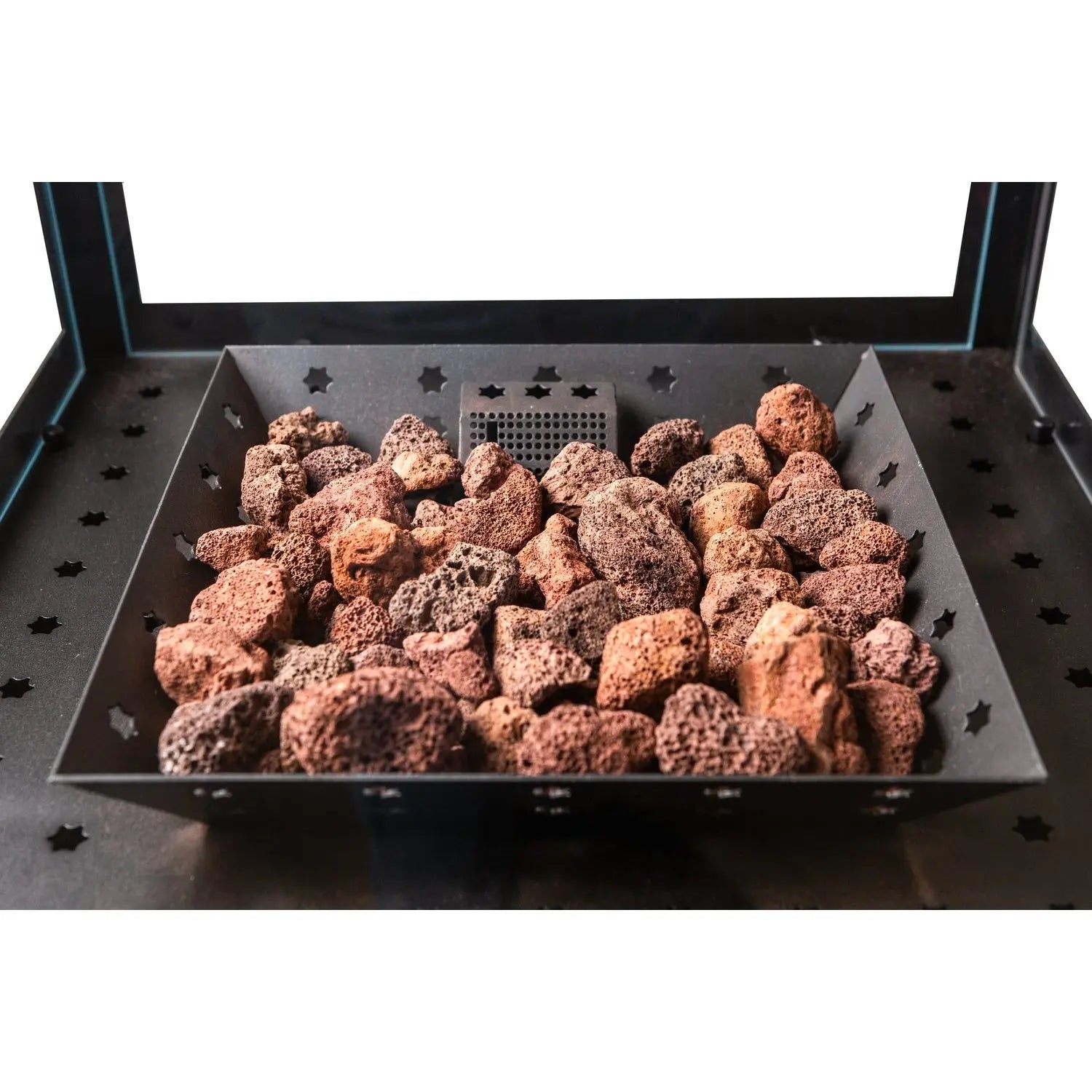 Tremblant Outdoor Hudson TREM100 Outdoor Gas Heater with Lava Rocks (LPG Gas) - TREM100-LPG Mattys