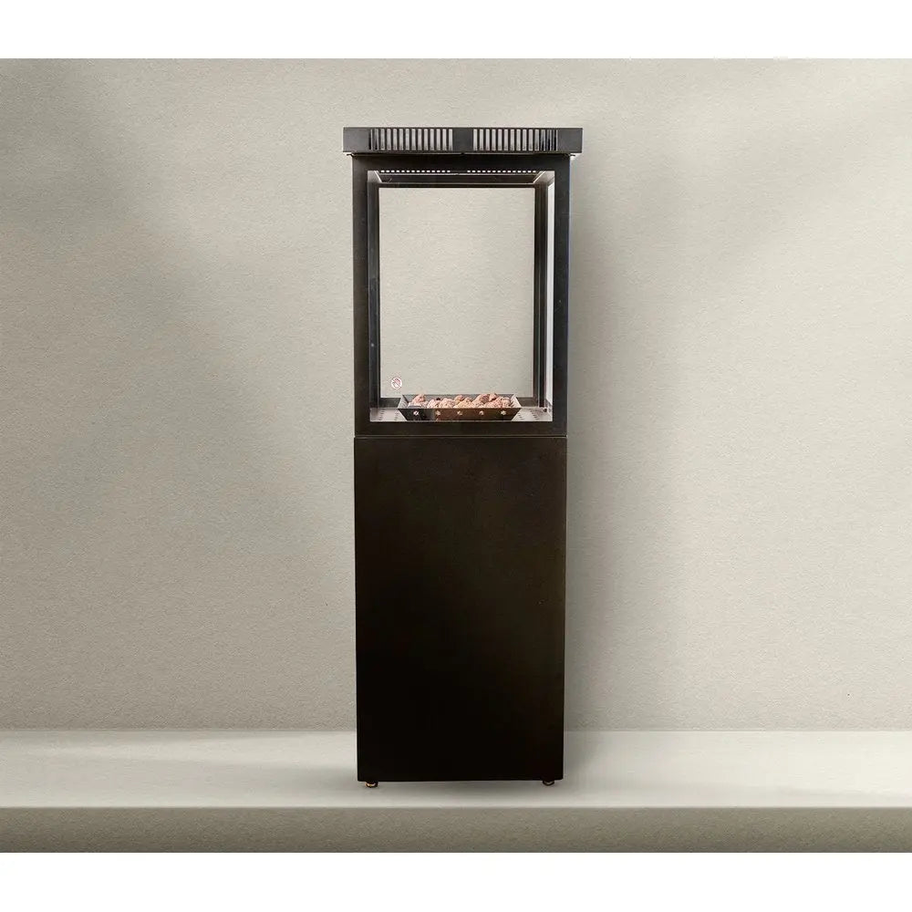Tremblant Outdoor Hudson TREM100 Outdoor Gas Heater with Lava Rocks (NAT Gas) - TREM100-NG Mattys